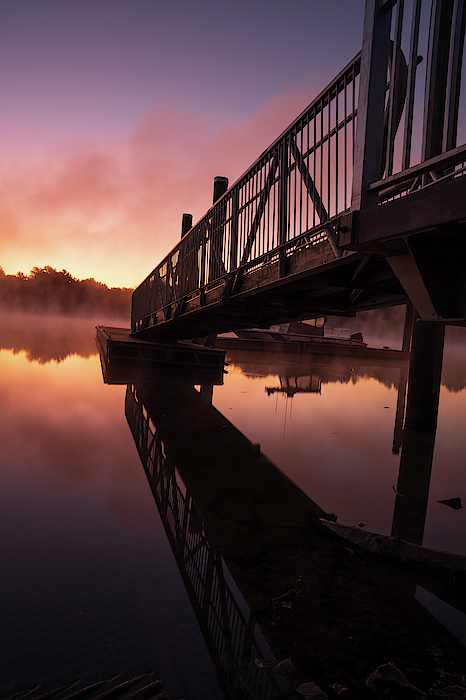 Foggy Morning on a River by Kyle Lee Foggy Morning on a River by Kyle Lee